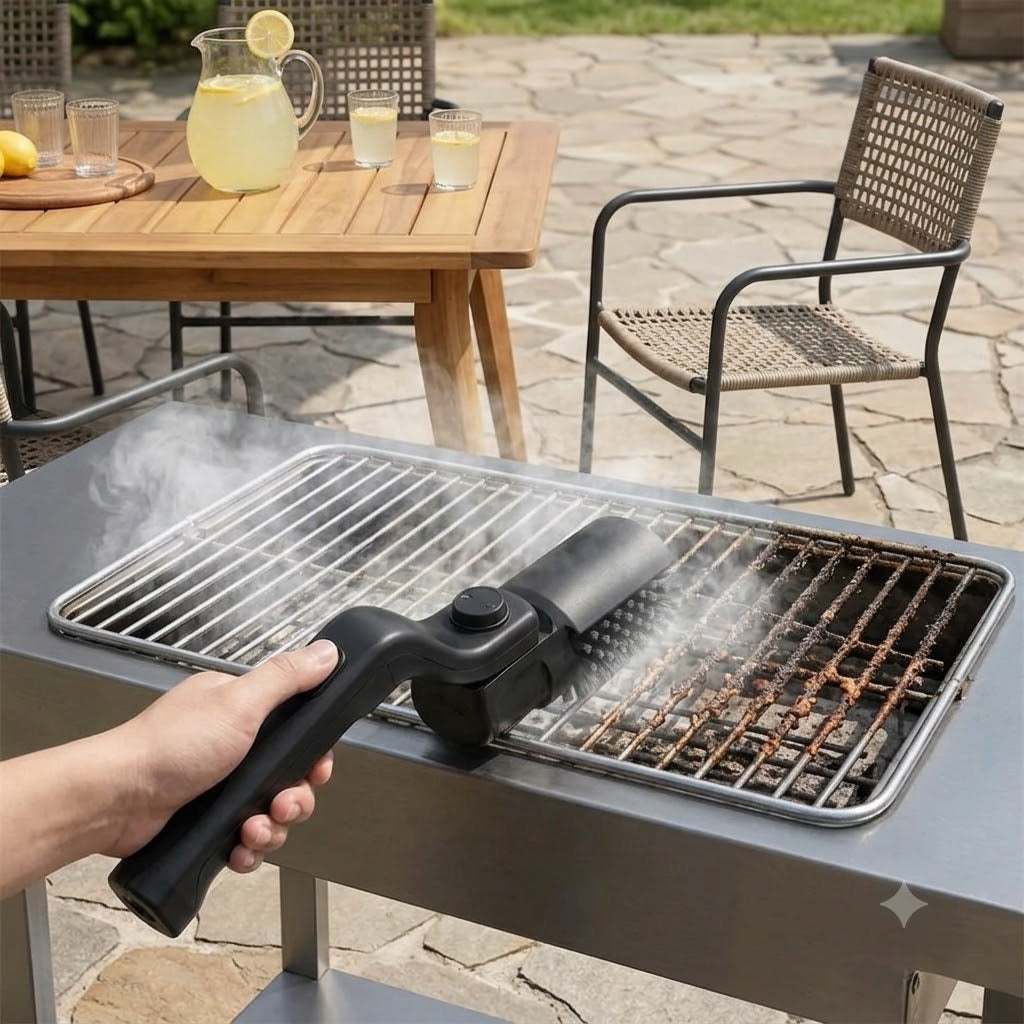 Perie Electrică Profesională —pentru Curățare Grătar BBQ